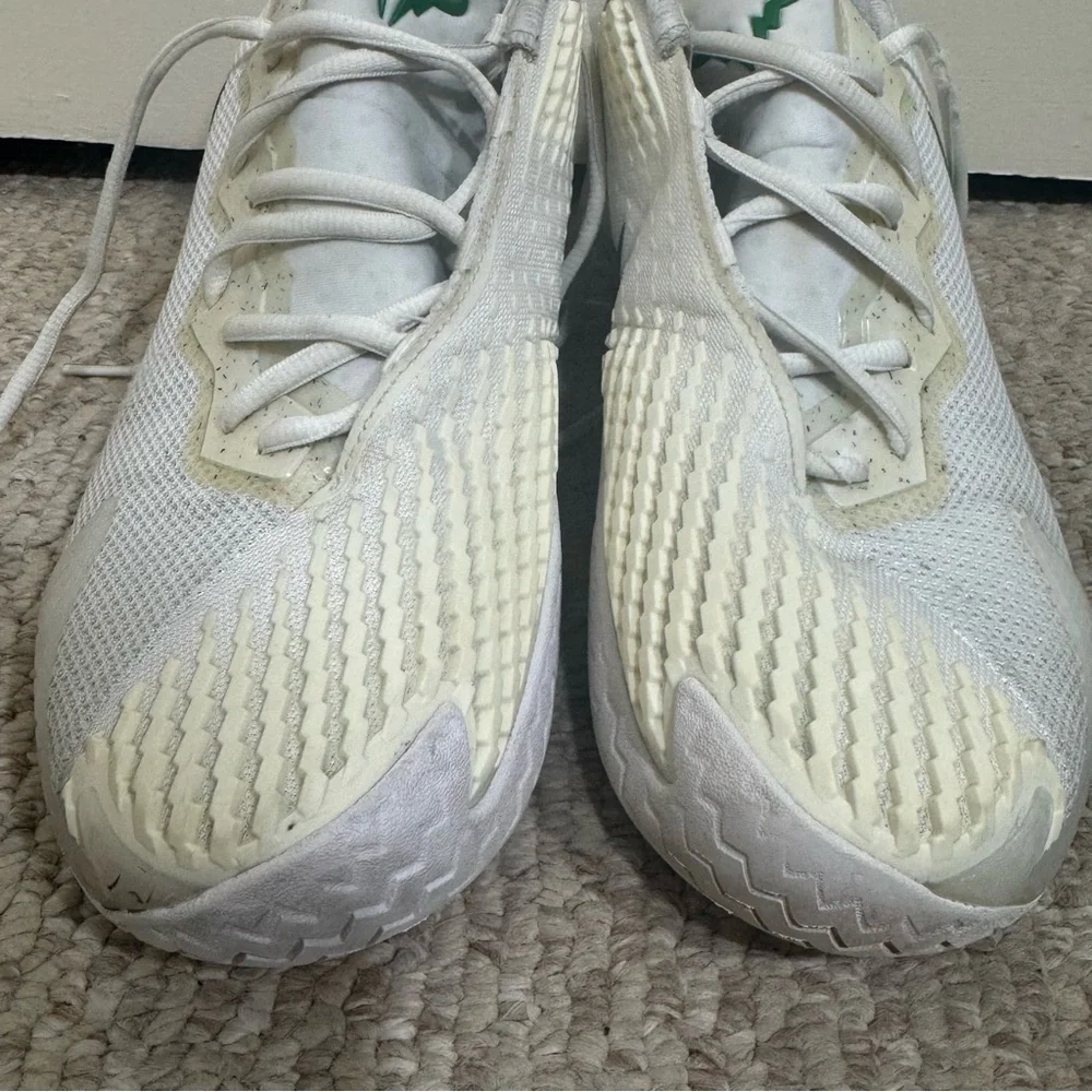 Nike Court Zoom Vapor 4 Rafa Nadal White and Kelly Green Sneakers Men’s Size 8.5